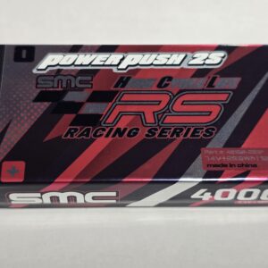 Power Push Racing SMC 4000mAh 7.4V 150C 2s LiPo Battery – High Cycle Life Hardcase